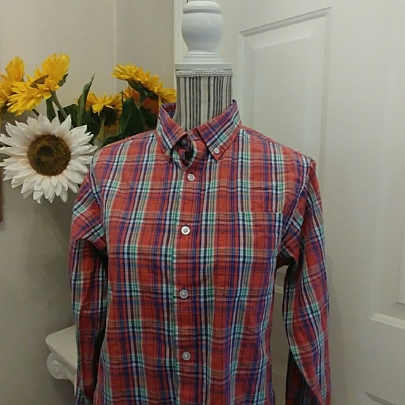 Class Club Plaid Button Down Shirt- Size 20 - Picture 2 of 8